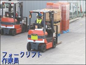 フォークリフト・玉掛け(リーチリフト作業 商品積込等 8時~17時 週5日)