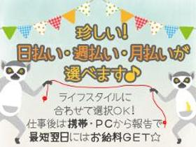 ピッキング(検品・梱包・仕分け)(土日のみ可/扶養内/17時定時@商品を店内から集めるオシゴト)