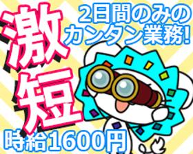 市場調査(選挙/投票数カウントチェック◆2日間のみ)