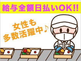 食品製造スタッフ(【夜勤】食品製造補助業務/全額日払いOK)